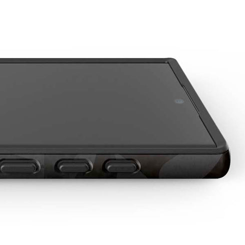 University of Iowa Hawkeyes Distressed Logo Galaxy S25 Ultra Impact Case